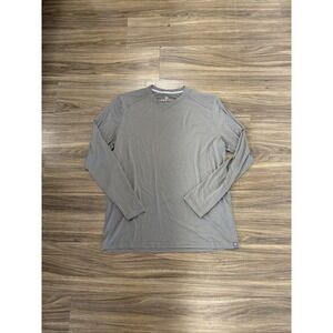 Free Fly Performance Bamboo Shirt Mens Sz M Sage Green Long Sleeve
